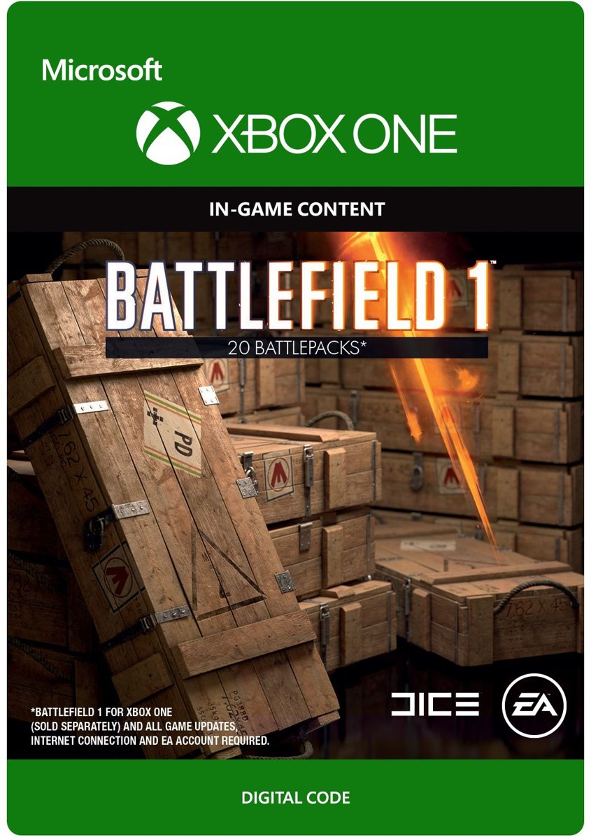 Battlefield 1 - 20 Battlepacks - Xbox One