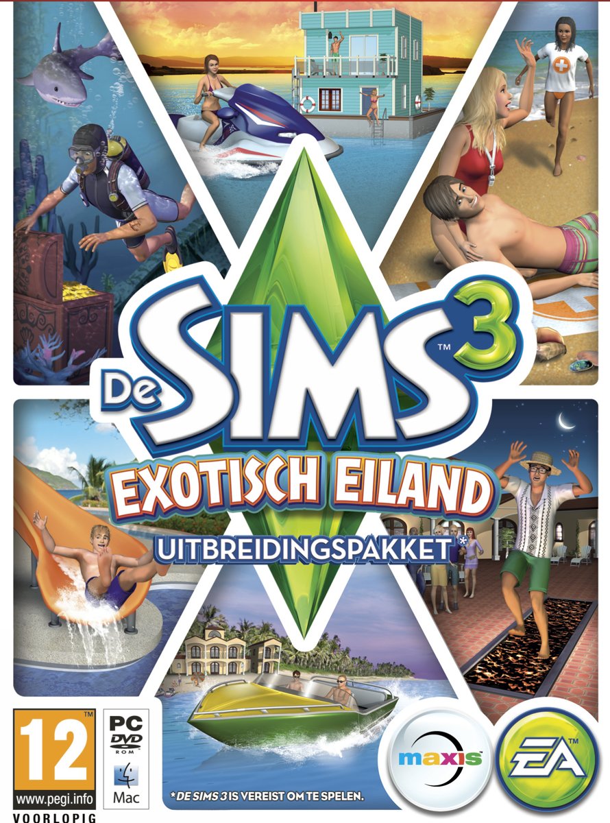 De Sims 3: Exotisch Eiland - Windows/MAC