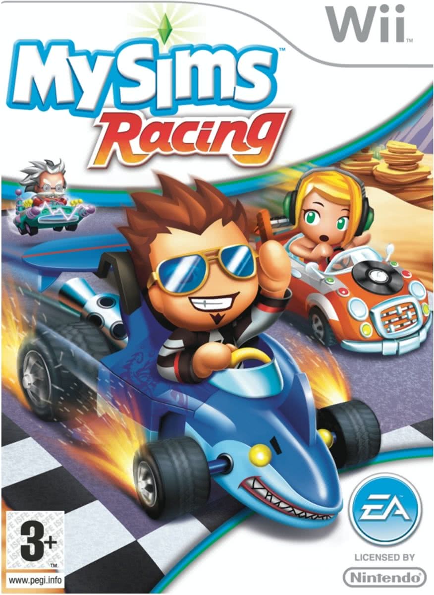 Electronic Arts MySims Racing, Wii Nintendo Wii video-game