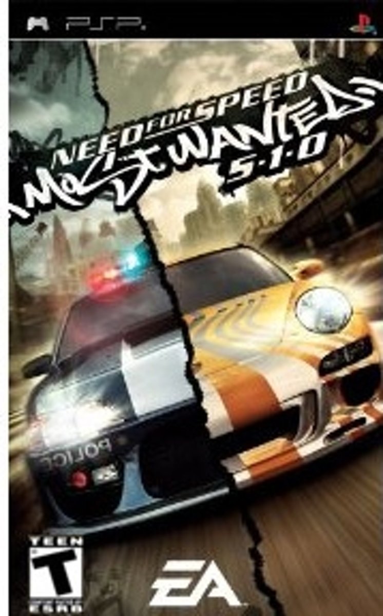 Electronic Arts Need for Speed Most Wanted PlayStation Portable (PSP) video-game