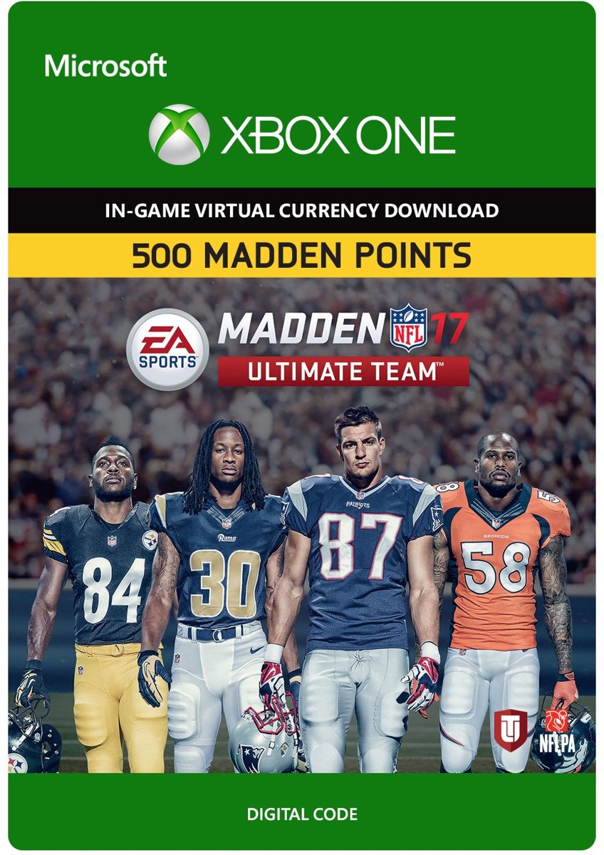 Madden NFL 17: 500 Madden Points Xbox One (Digitale Code)