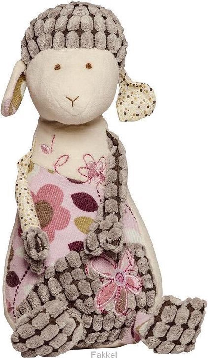 Knuffel - Stof - Schaap - 35 cm - Roomwit - Elian