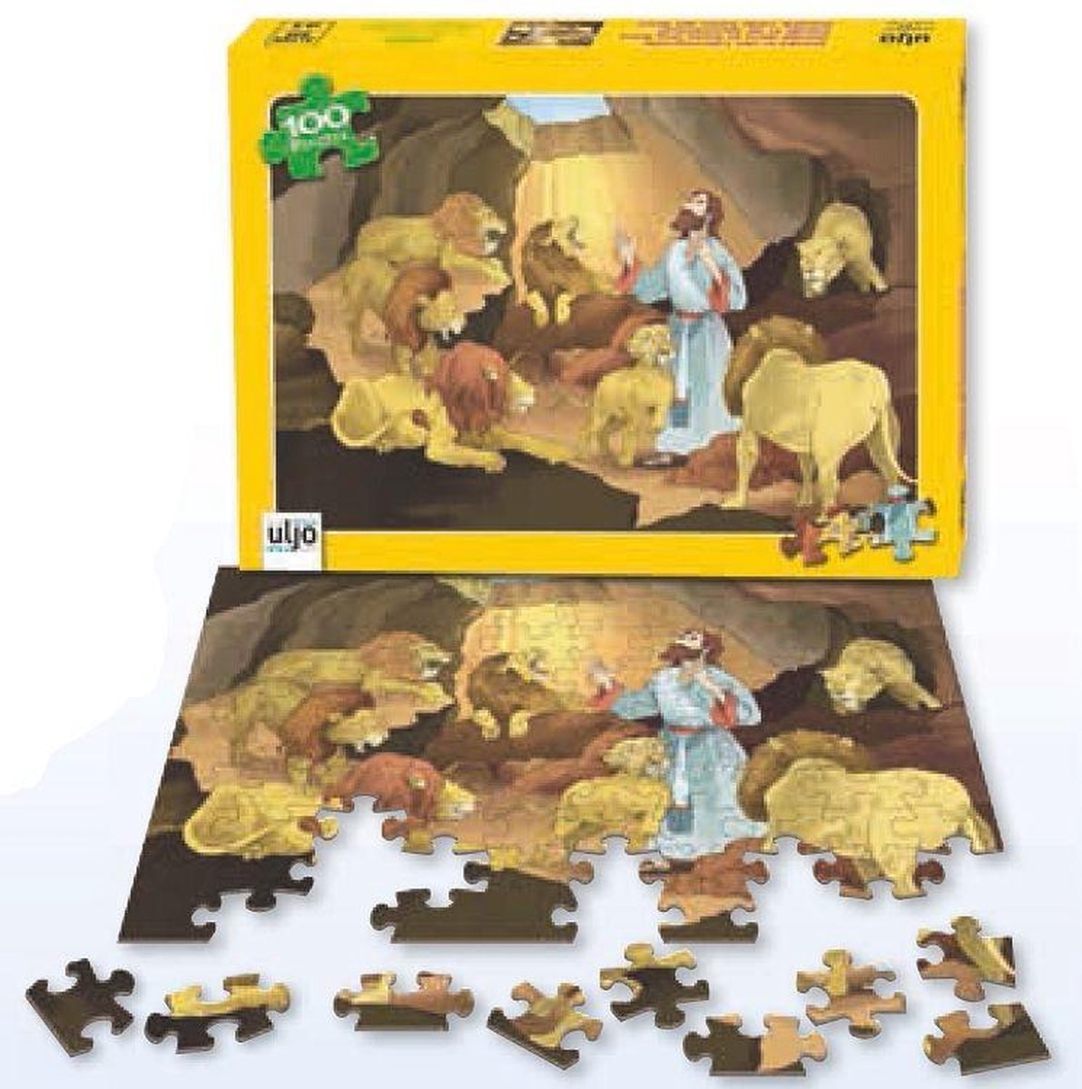 Puzzel daniël in de leeuwenkuil