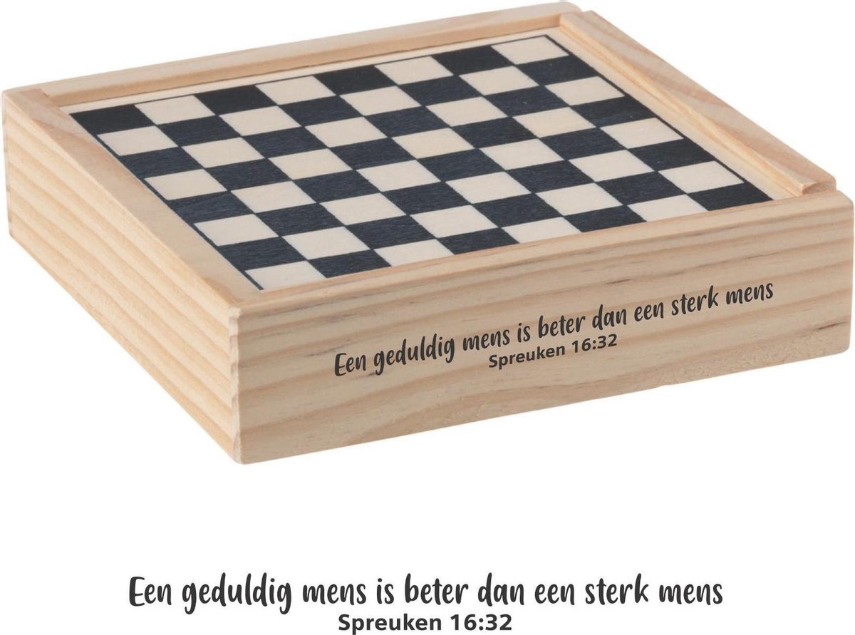 Spellenbox een geduldig mens