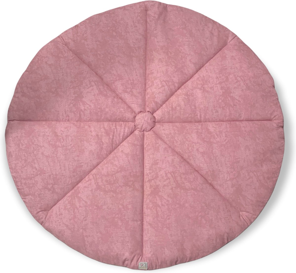 Eliz Baby Speelkleed Luxe Rond Dubbelzijdig Speelmat Dye Old Pink ⌀ 112cm