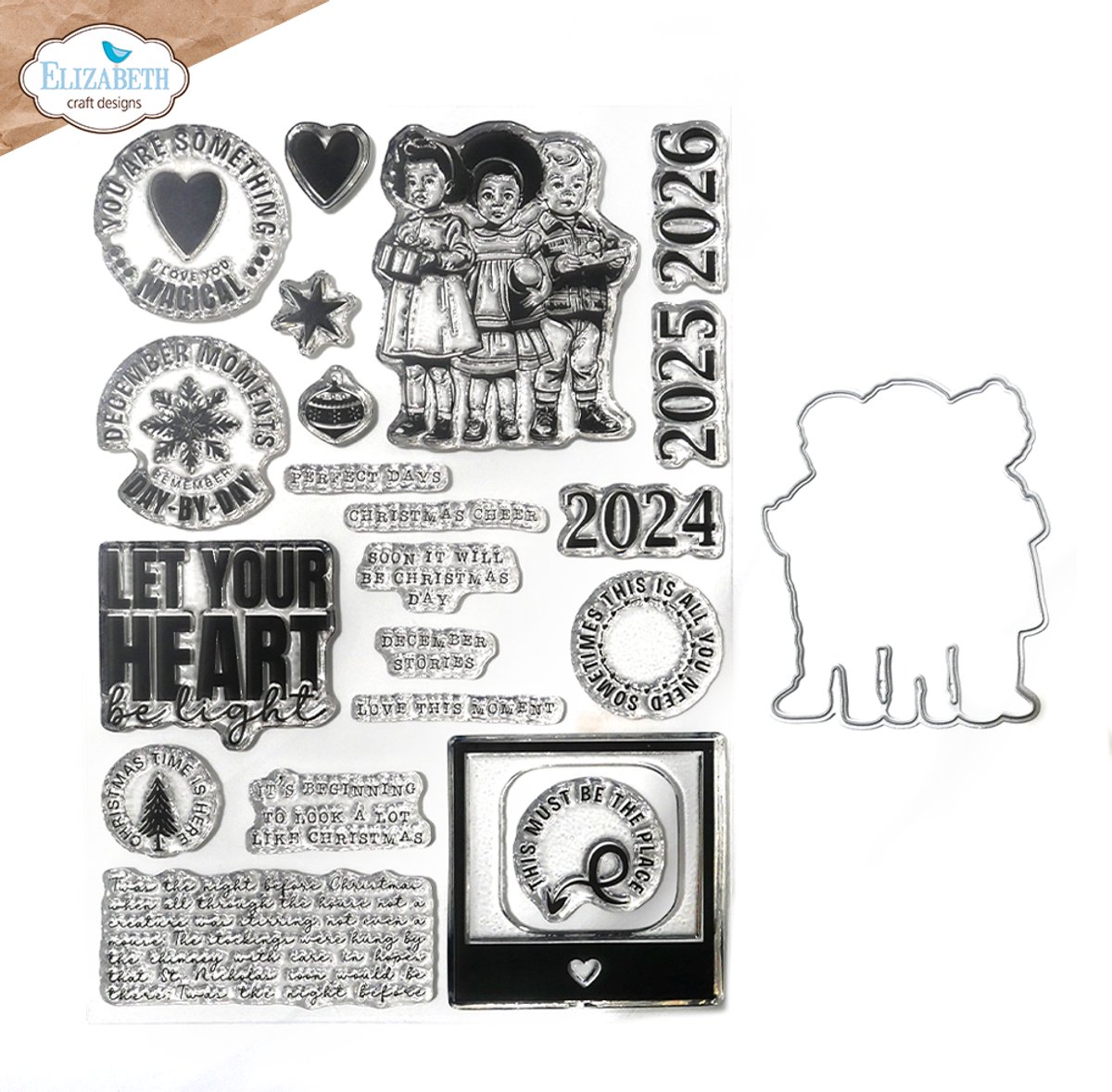 ECD Magical moments stamp and die set