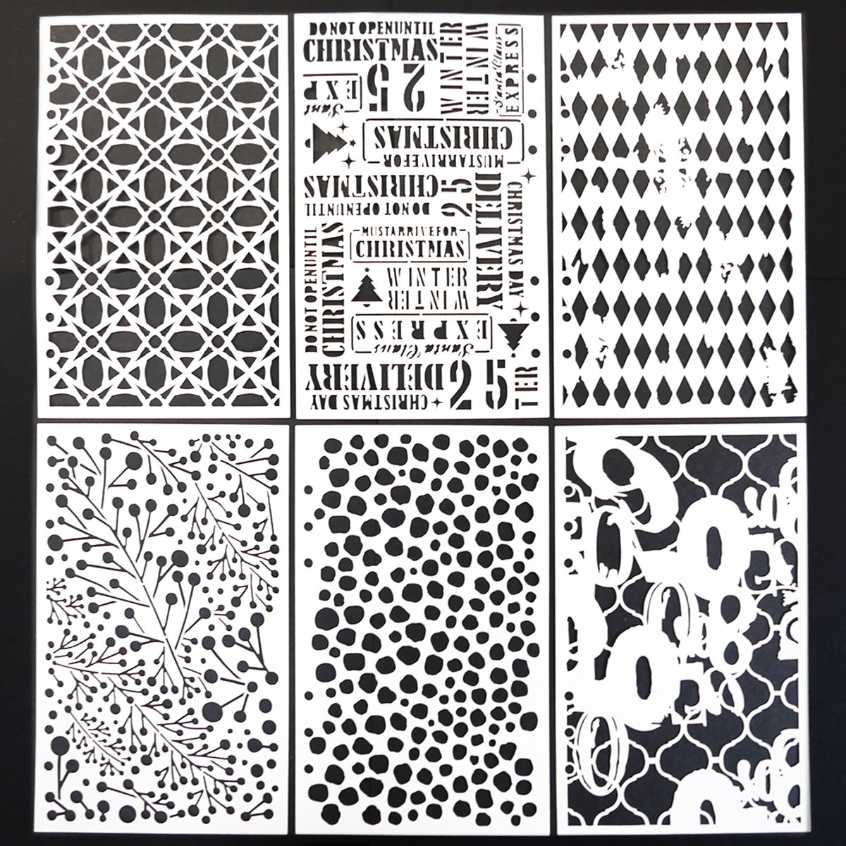 ECD Planner stencils 3 - 6 stuks