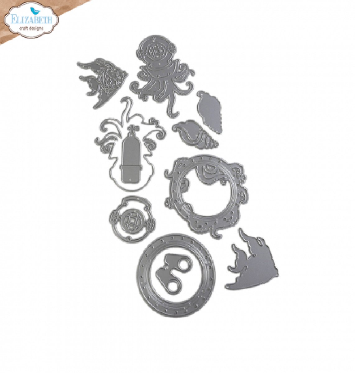 ECD die set - Sea creatures