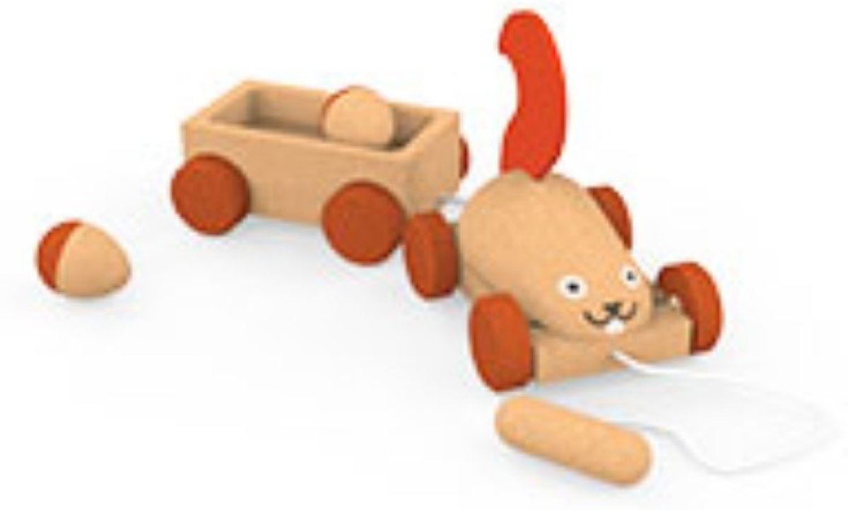   Trekfiguur Squirrel Trailer