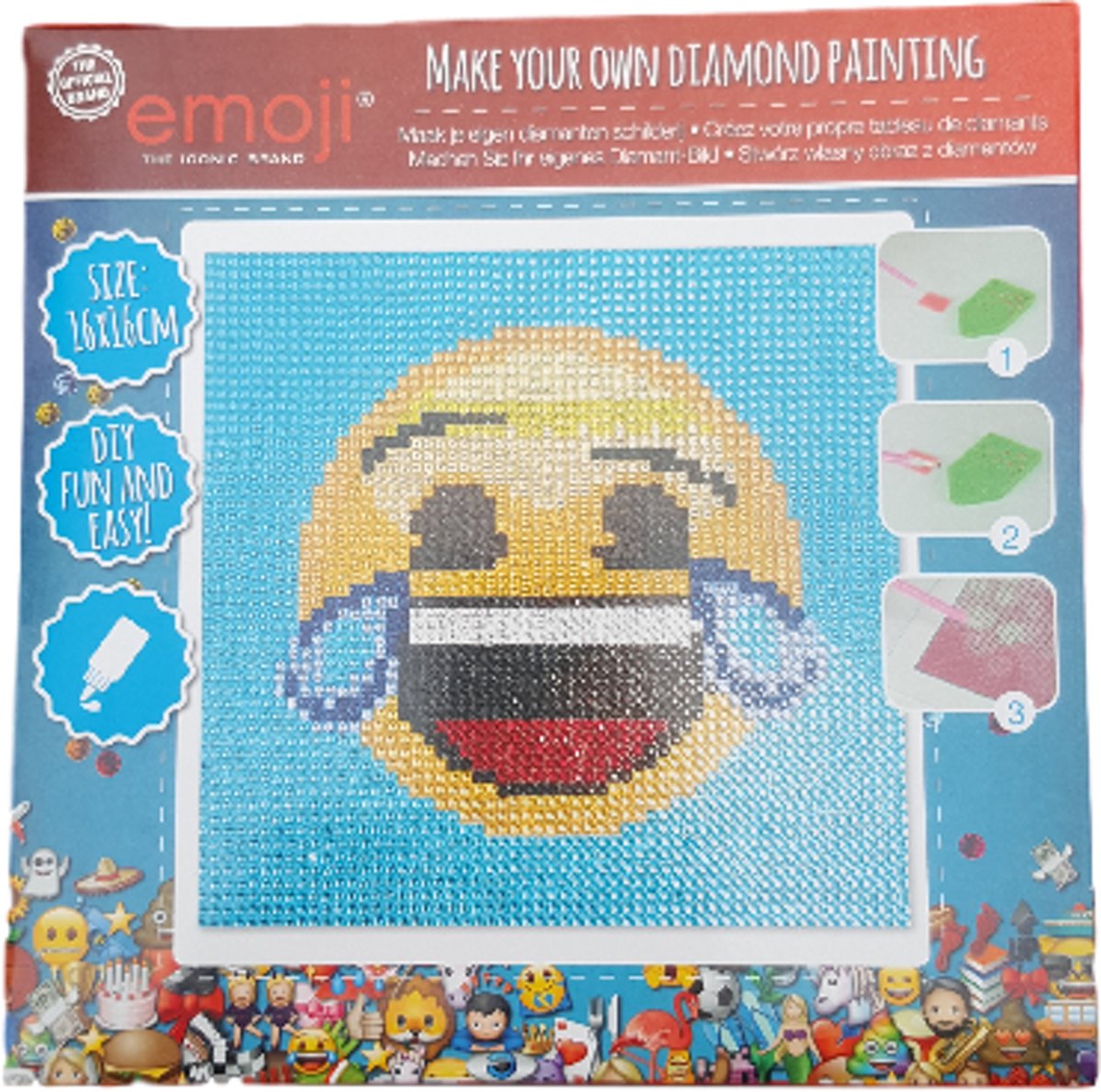 Emoji Diamond Painting - LOL emoji