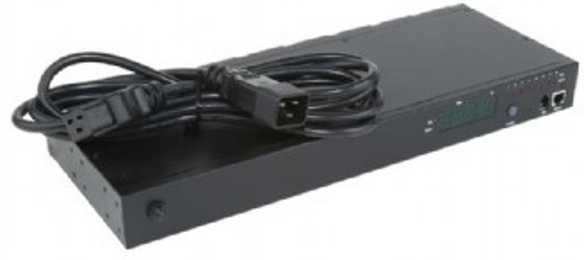 EnerGenie EG-PDU-003 8AC outlet(s) 1U Zwart energiedistributie