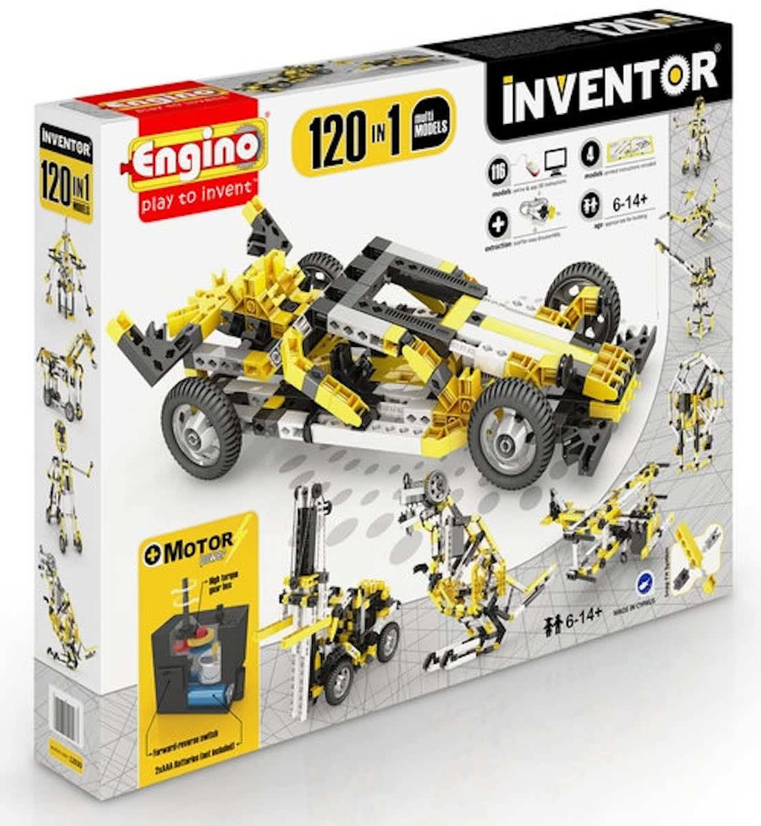 ENGINO INVENTOR Gemotoriseerd 120 modellen