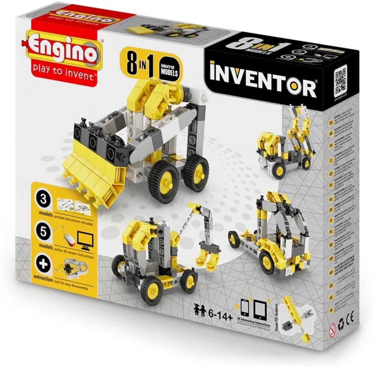 ENGINO INVENTOR Industrie 8 modellen