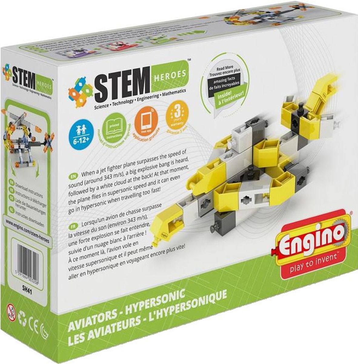 Engino Stem Heroes Hypersonic