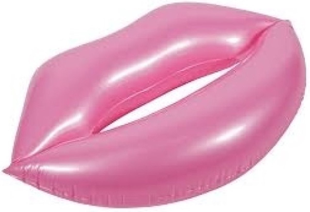 Inflatables - Ring Lips Roze - Zwemband - Opblaasband - Lippen - Zwembad - Zwemring