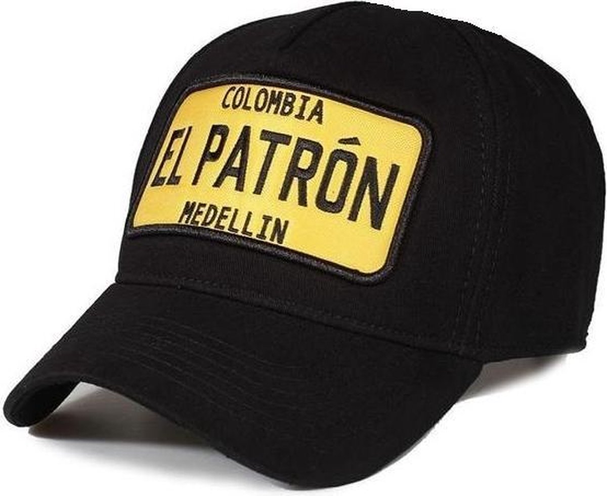 Enos Baseball Cap Heren - El Patron - Geel / Zwart