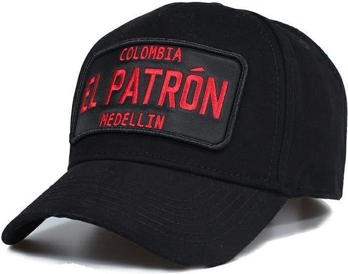 Enos Baseball Cap Heren - El Patron Rood - Zwart