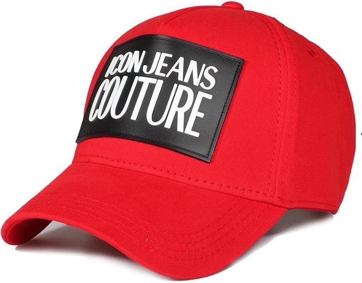 Enos Baseball Cap Heren ICON Jeans Couture - Rood