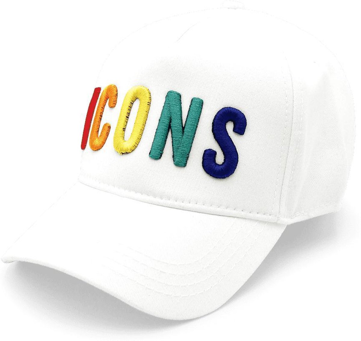 Enos Baseball Cap Heren ICONS Color - Wit