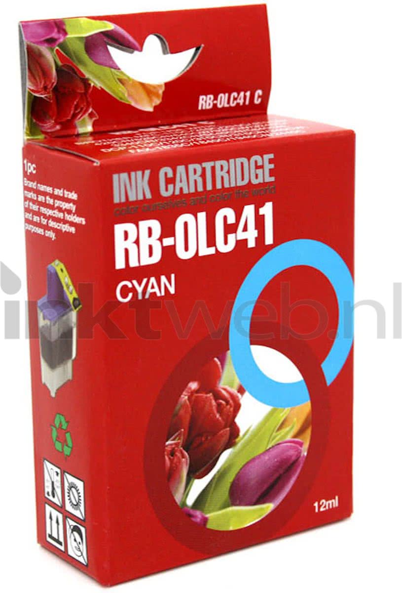 Brother LC-900C cyaan (Compatible)