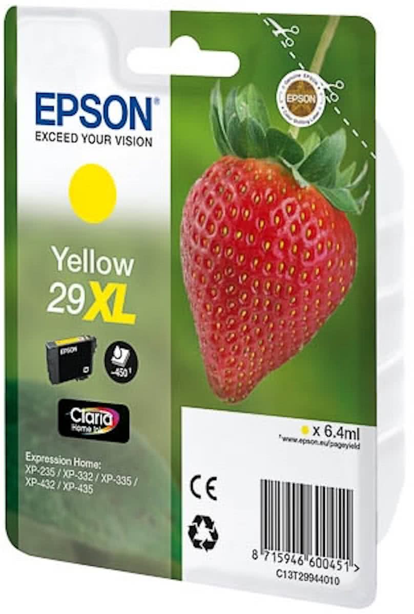 EPSON Cartridge Fraise - Ink Claria Home Yellow (XL)