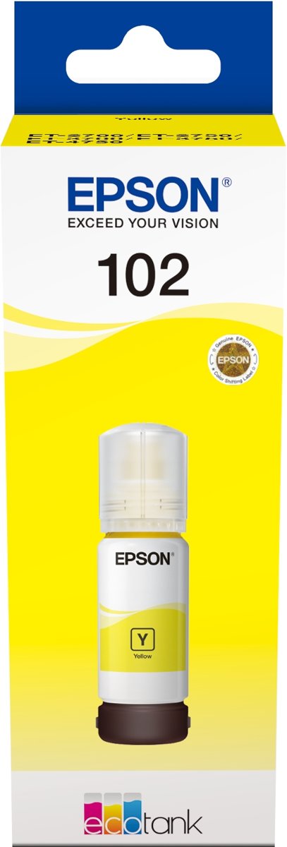   102 EcoTank Yellow ink bottle inktcartridge