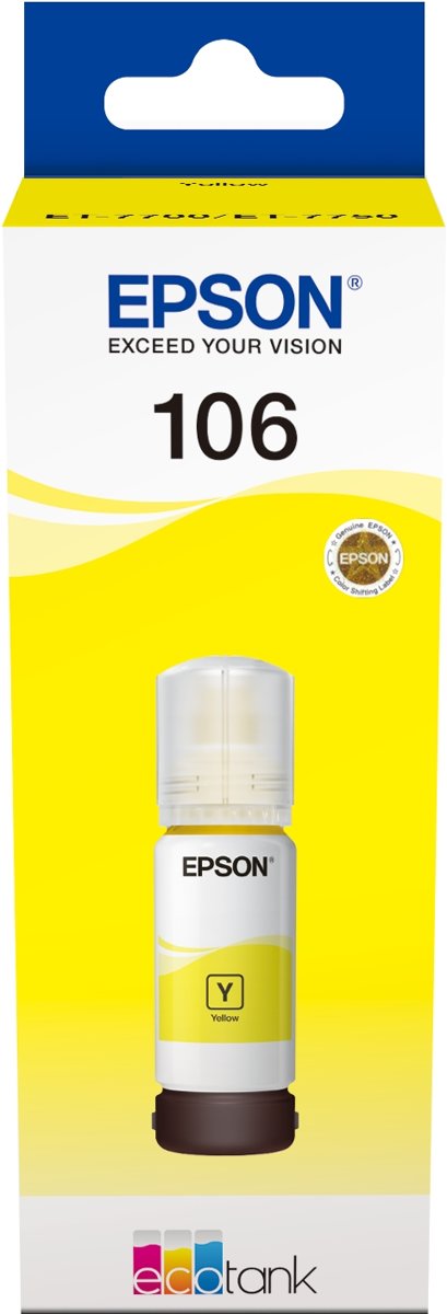 Epson 106 EcoTank Yellow ink bottle