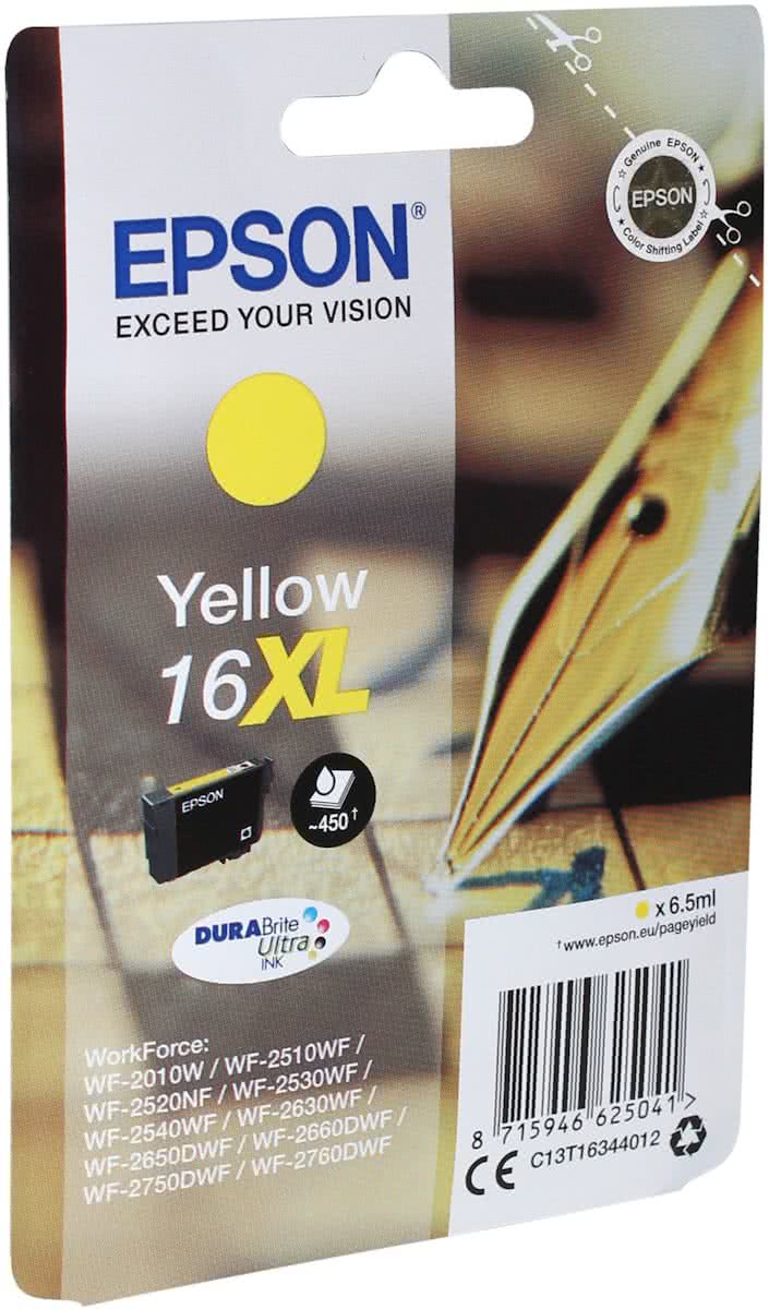   16XL - Inktcartridge / Geel