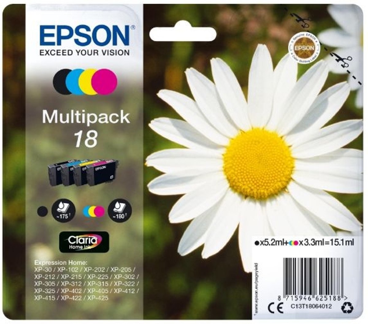 Epson 18 - Inktcartridge / Multipack