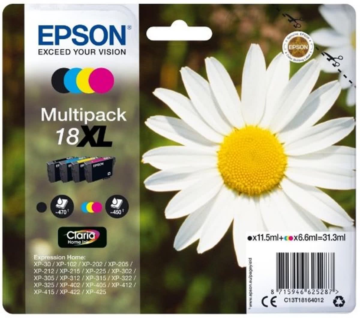 Epson 18XL - Inktcartrdige / Multipack