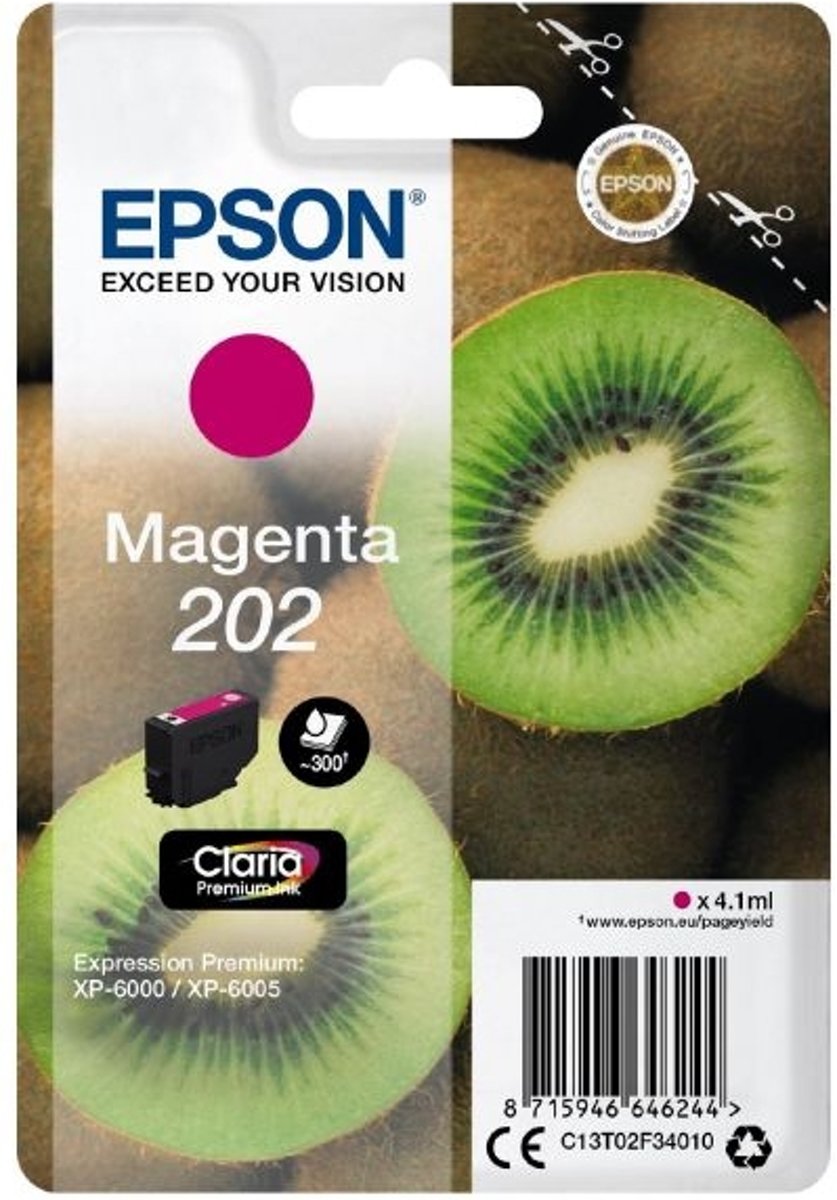   202 - Inktcartridge / Magenta