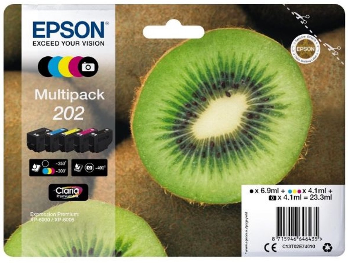   202 - Inktcartridge / Multipack