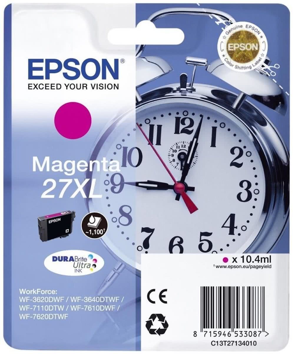 Epson 27XL - Inktcartridge / Magenta