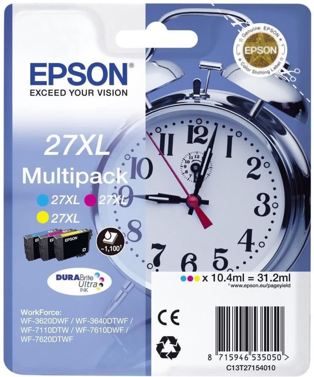 Epson 27XL - Inktcartridge / Multipack / Kleur