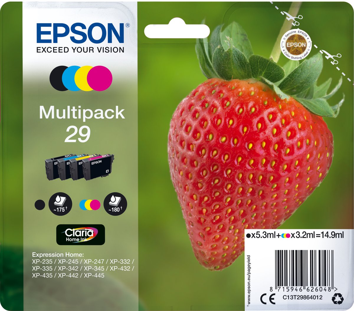 Epson 29 – Inktcartridge / Multipack