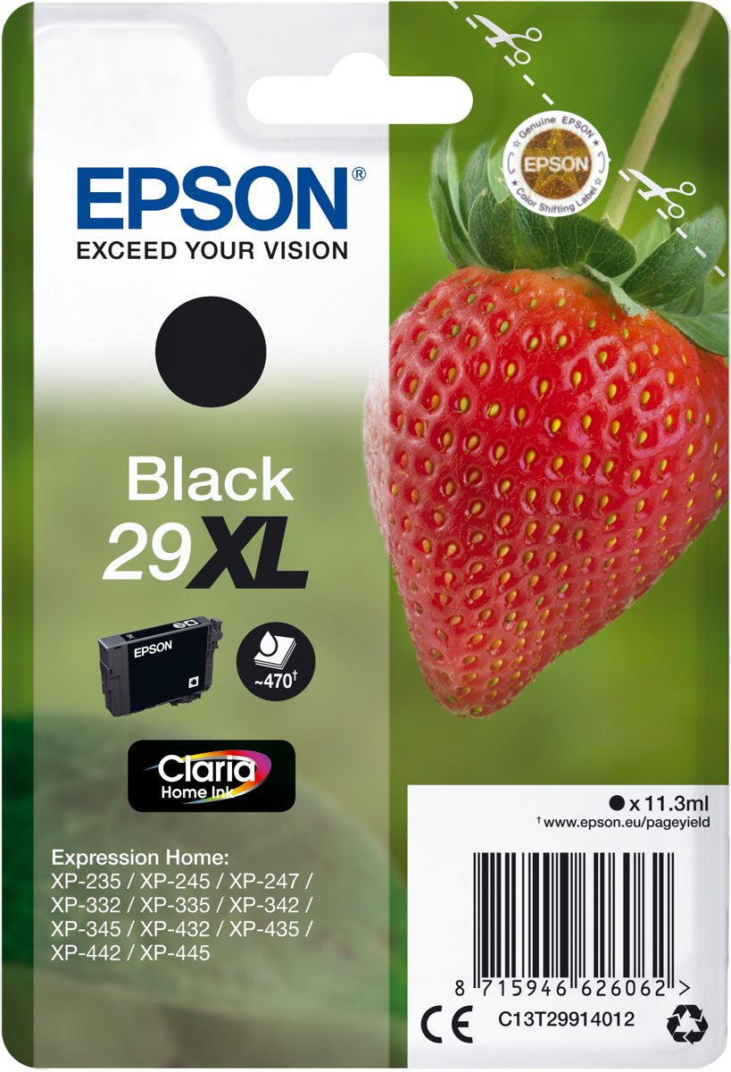 Epson 29XL - Inktcartridge / Zwart