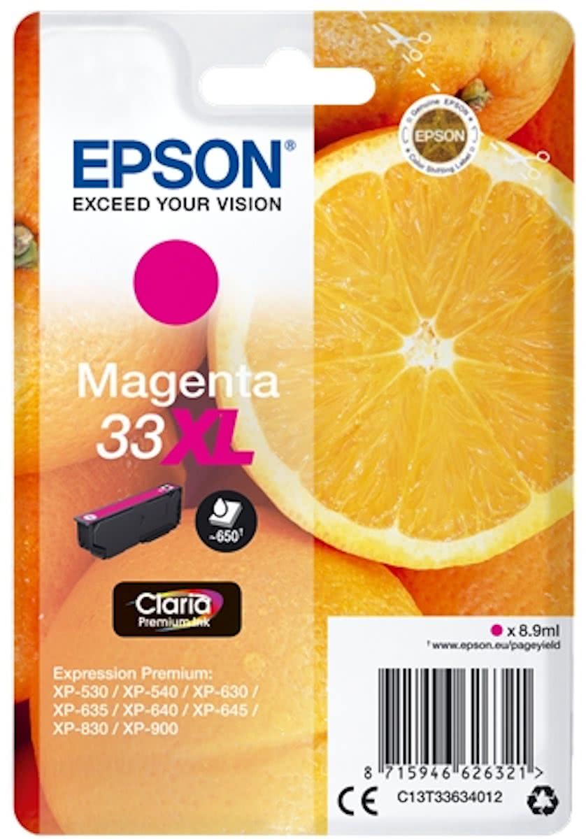 Epson 33XL - Inktcartridge / Magenta