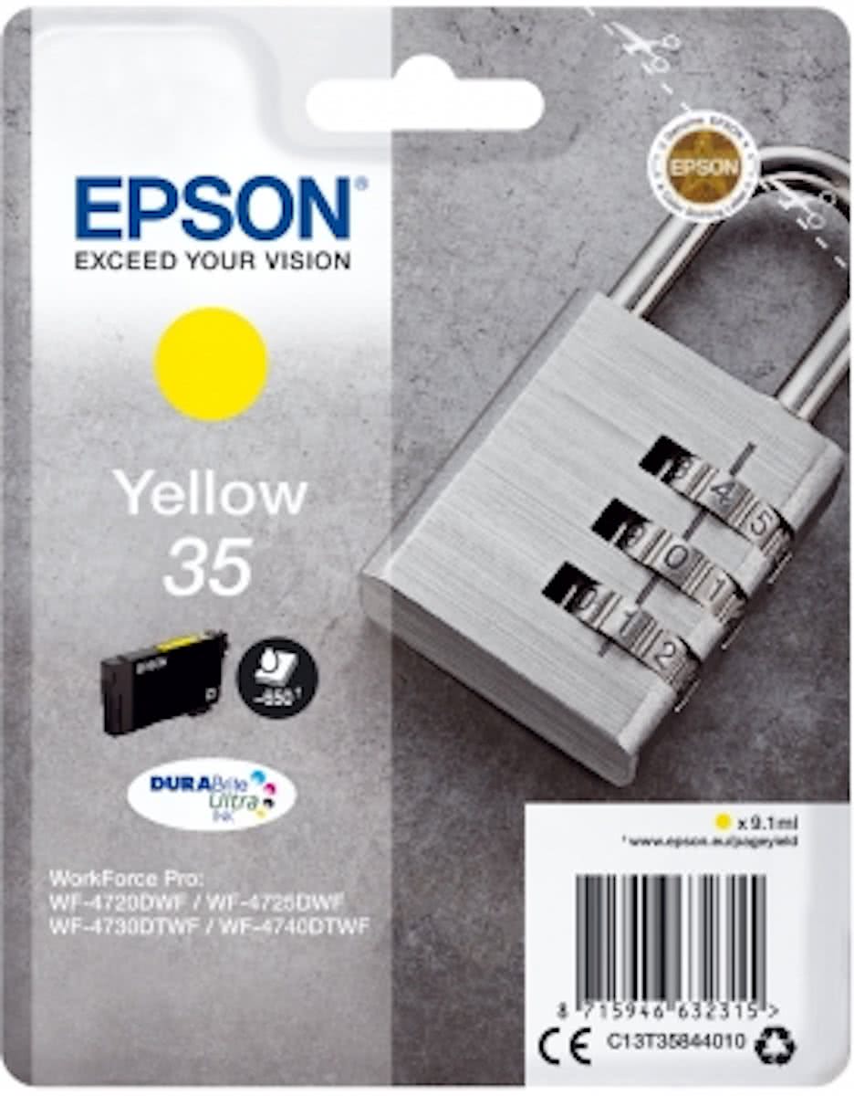 Epson 35 - Inktcartridge / Geel