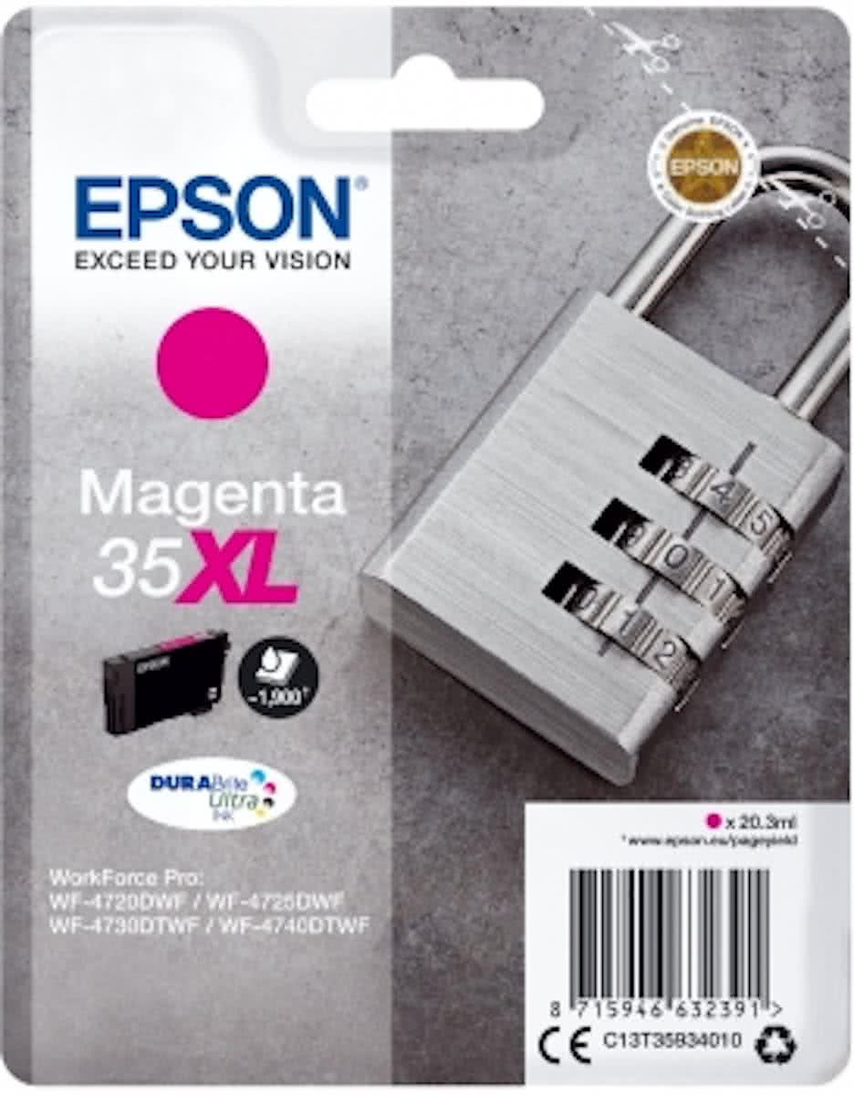 Epson 35XL - Inktcartridge / Magenta