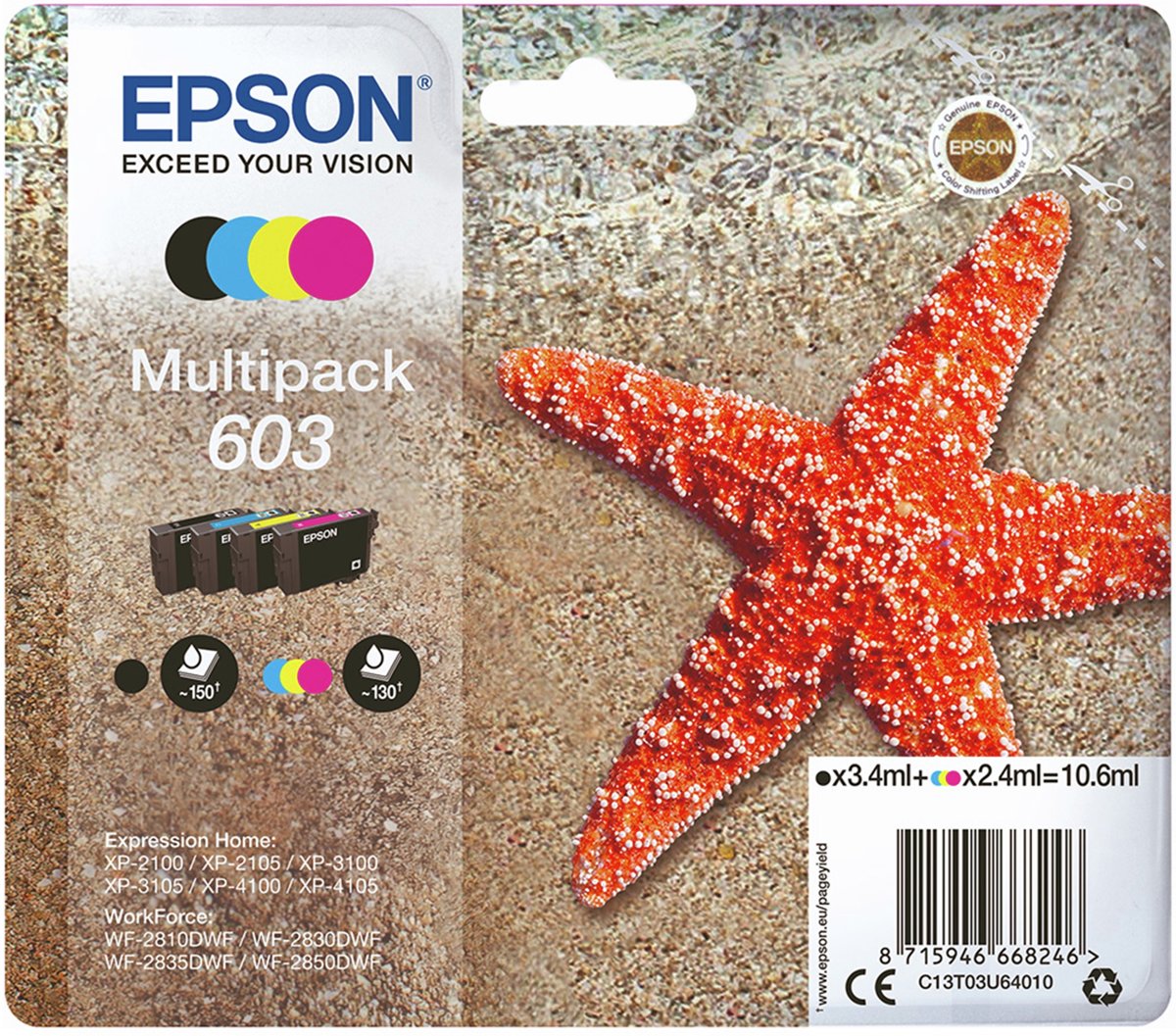 Epson Multipack 4-colours 603 Ink