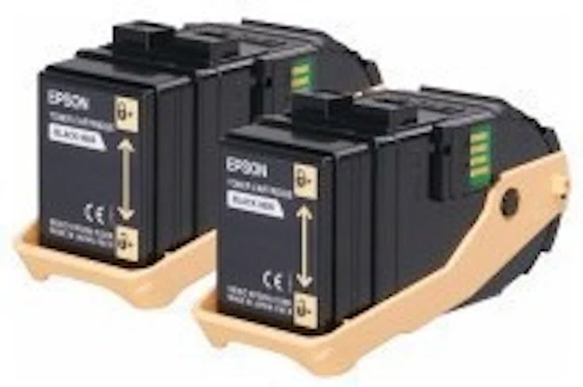 Epson S0506 -  Tonercartridge / Zwart / 2-pack