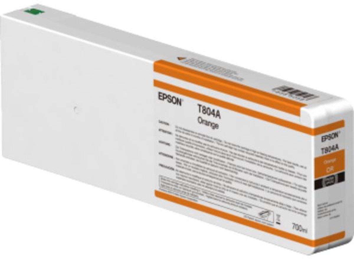 Epson Singlepack Orange T804A00 UltraChrome HDX 700ml