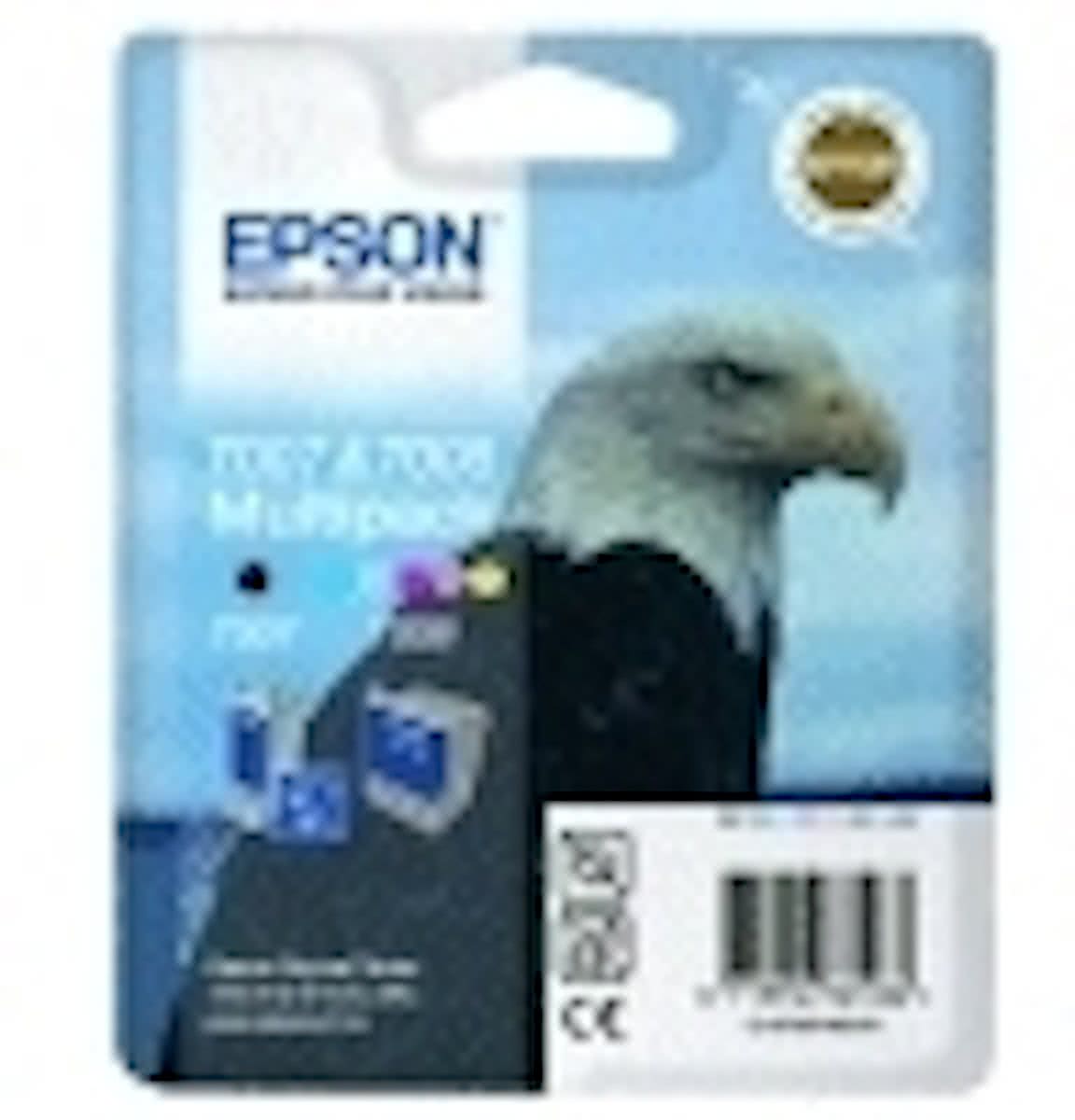 Epson T007/T008 - Inktcartridge / Zwart / Kleur