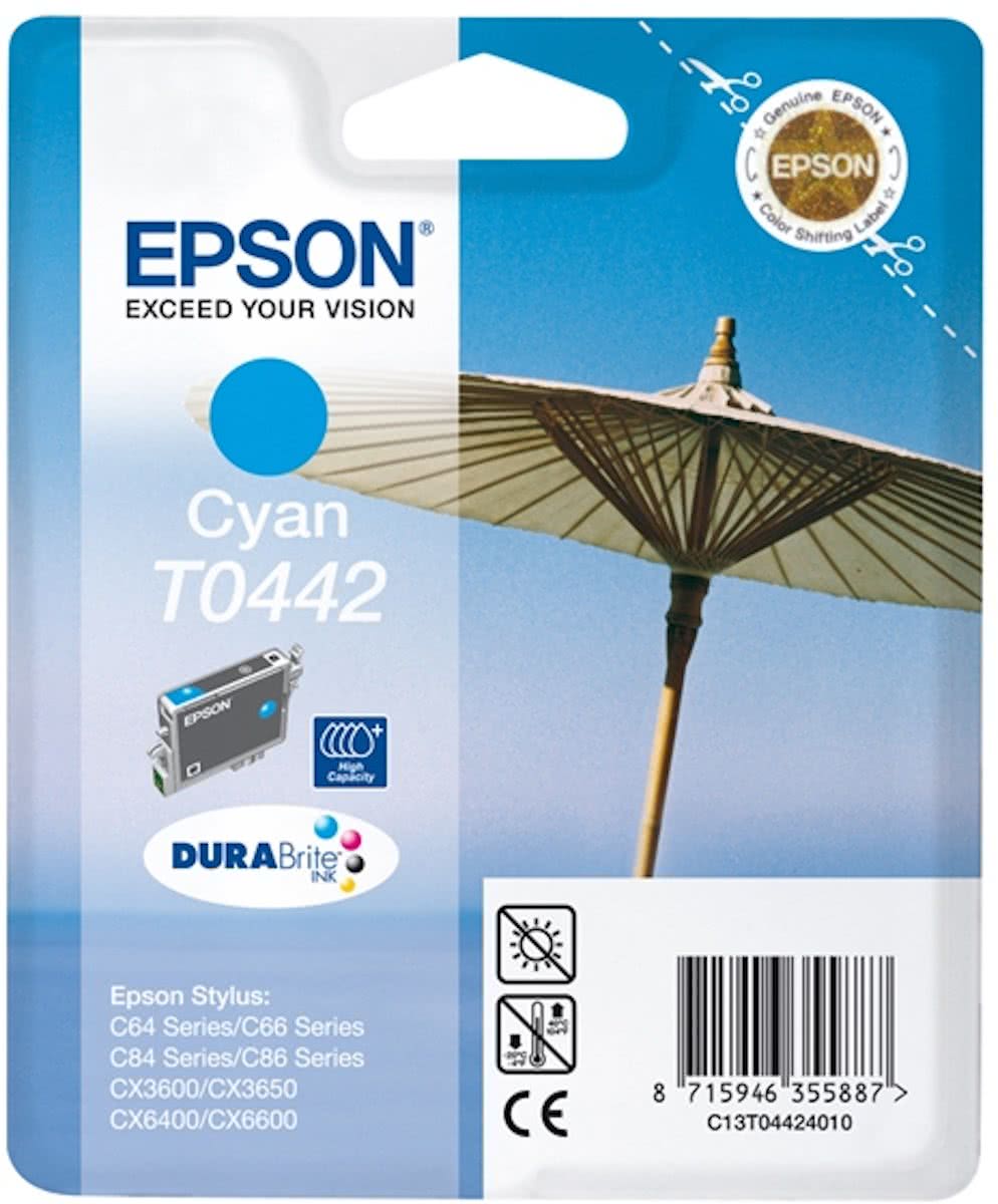 Epson T0442 - Inktcartridge Cyaan