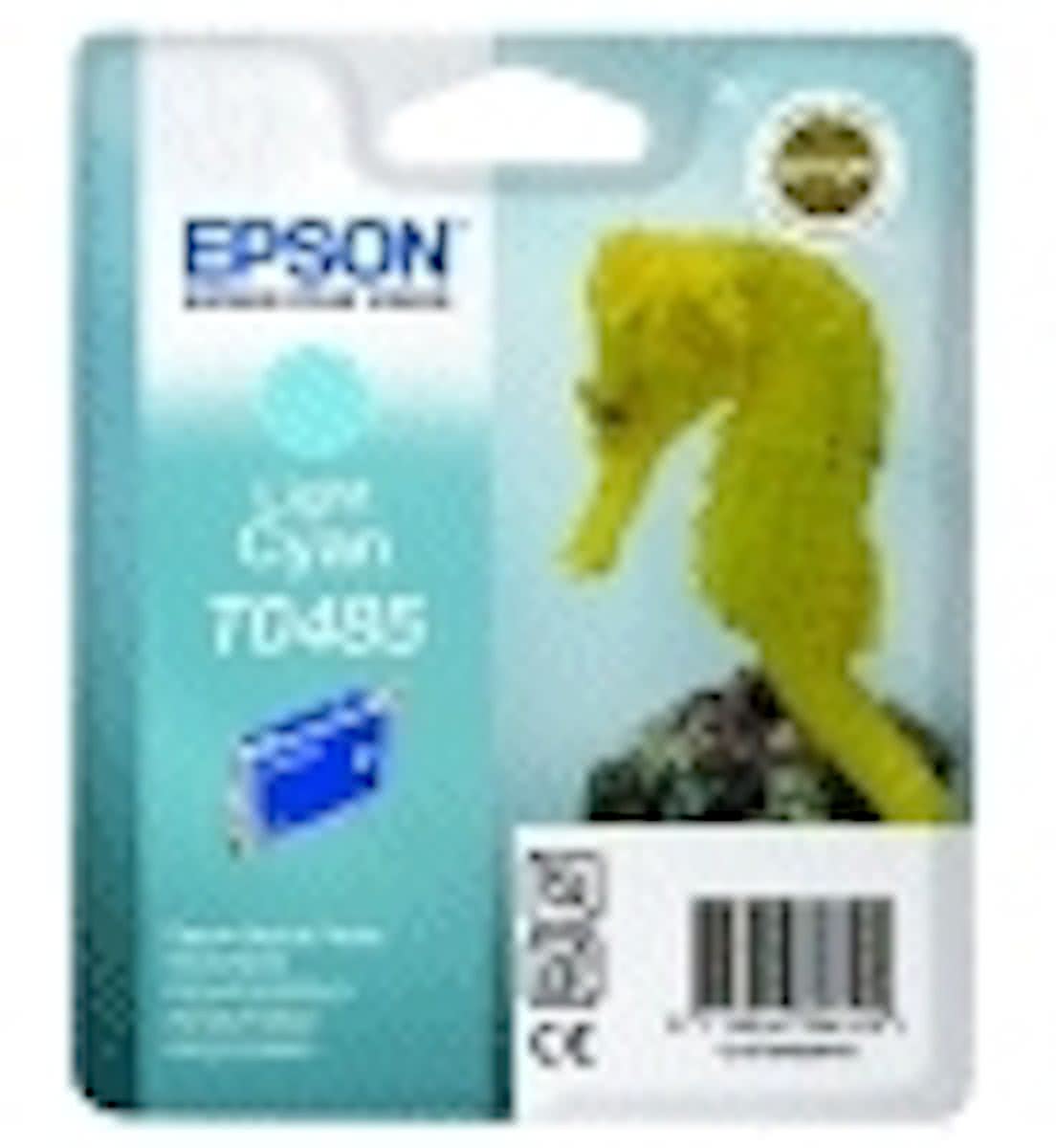 Epson T048 - Inktcartridge / Licht Cyaan