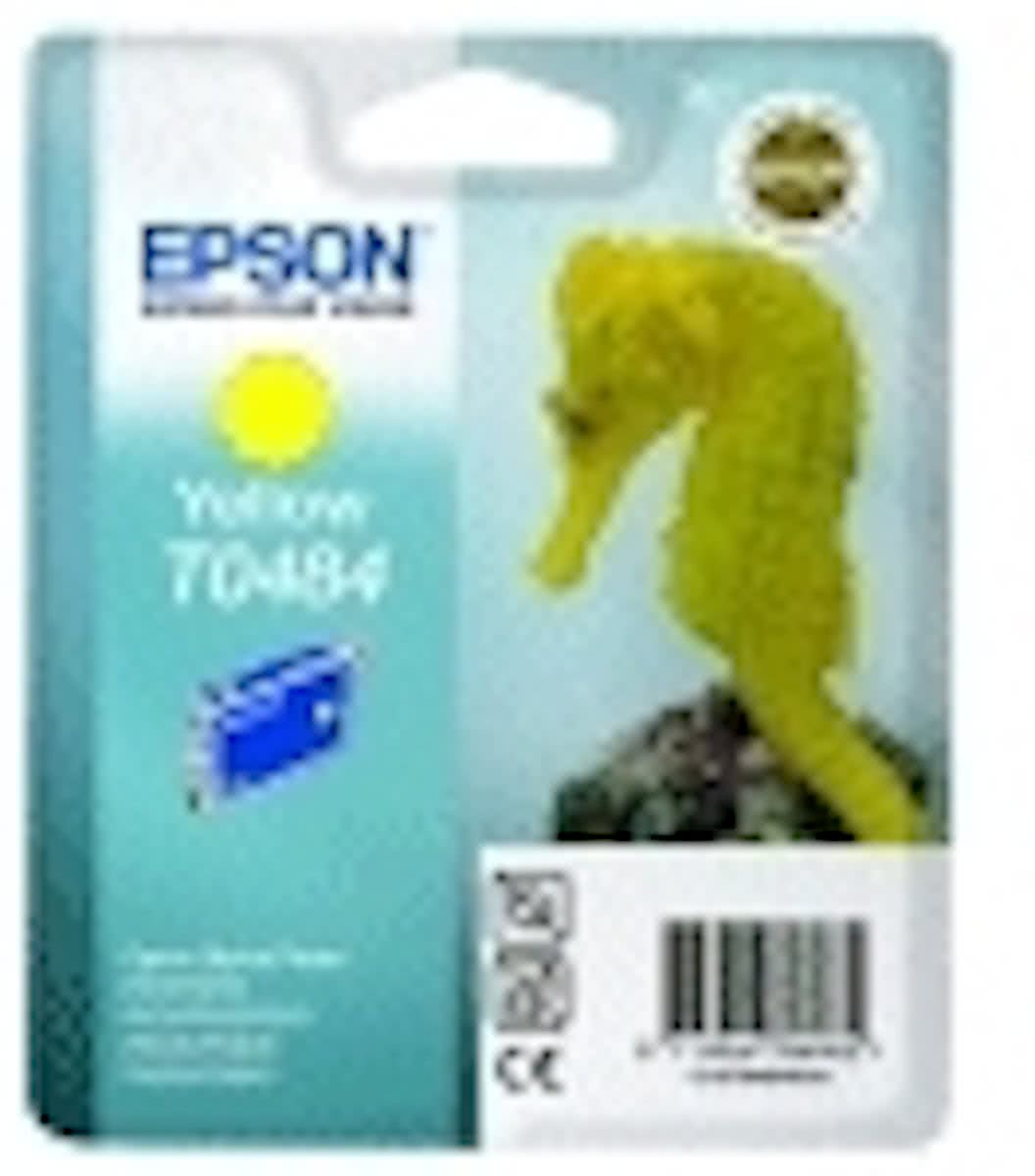 Epson T0484 - Inktcartridge / Geel