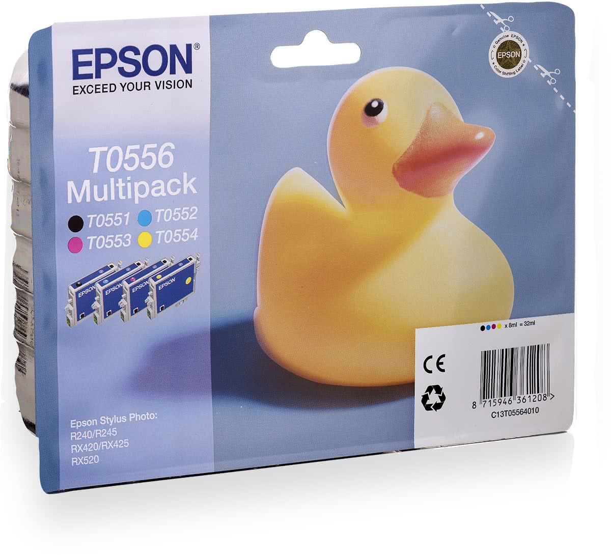 Epson T0556 - Inktcartrdige / Multipack