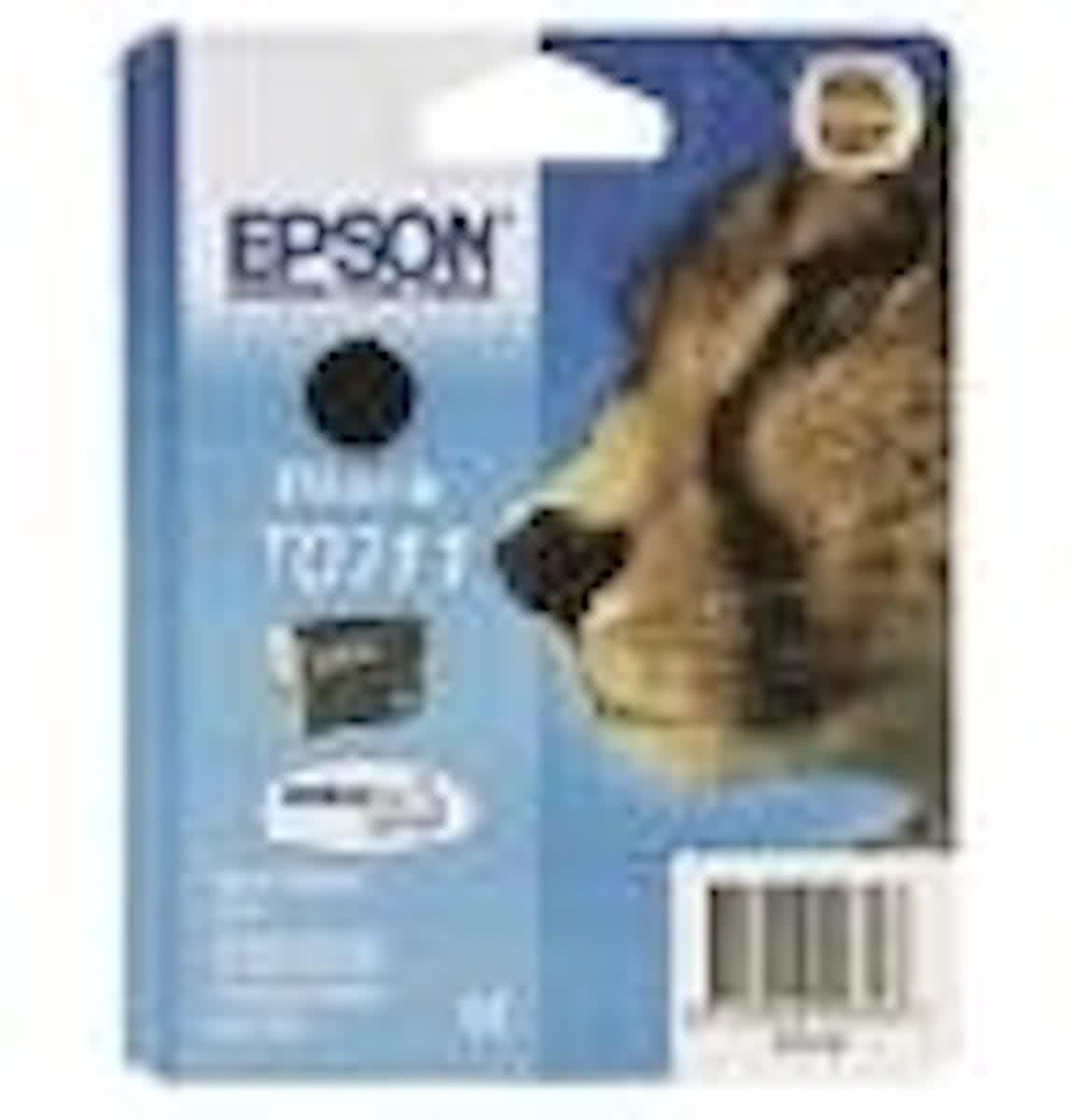 Epson T0711 Inktcartridge - Zwart