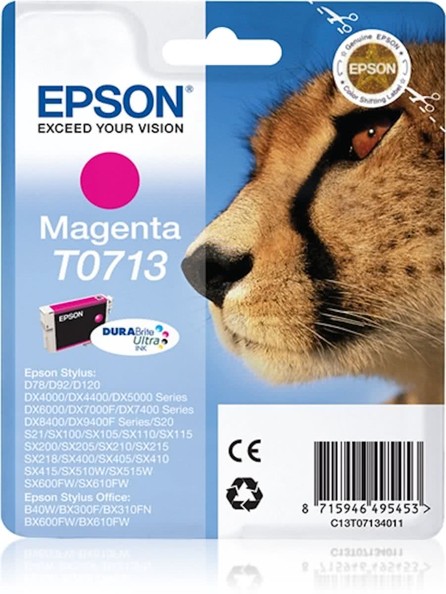 Epson T0713 - Inktcartridge / Magenta