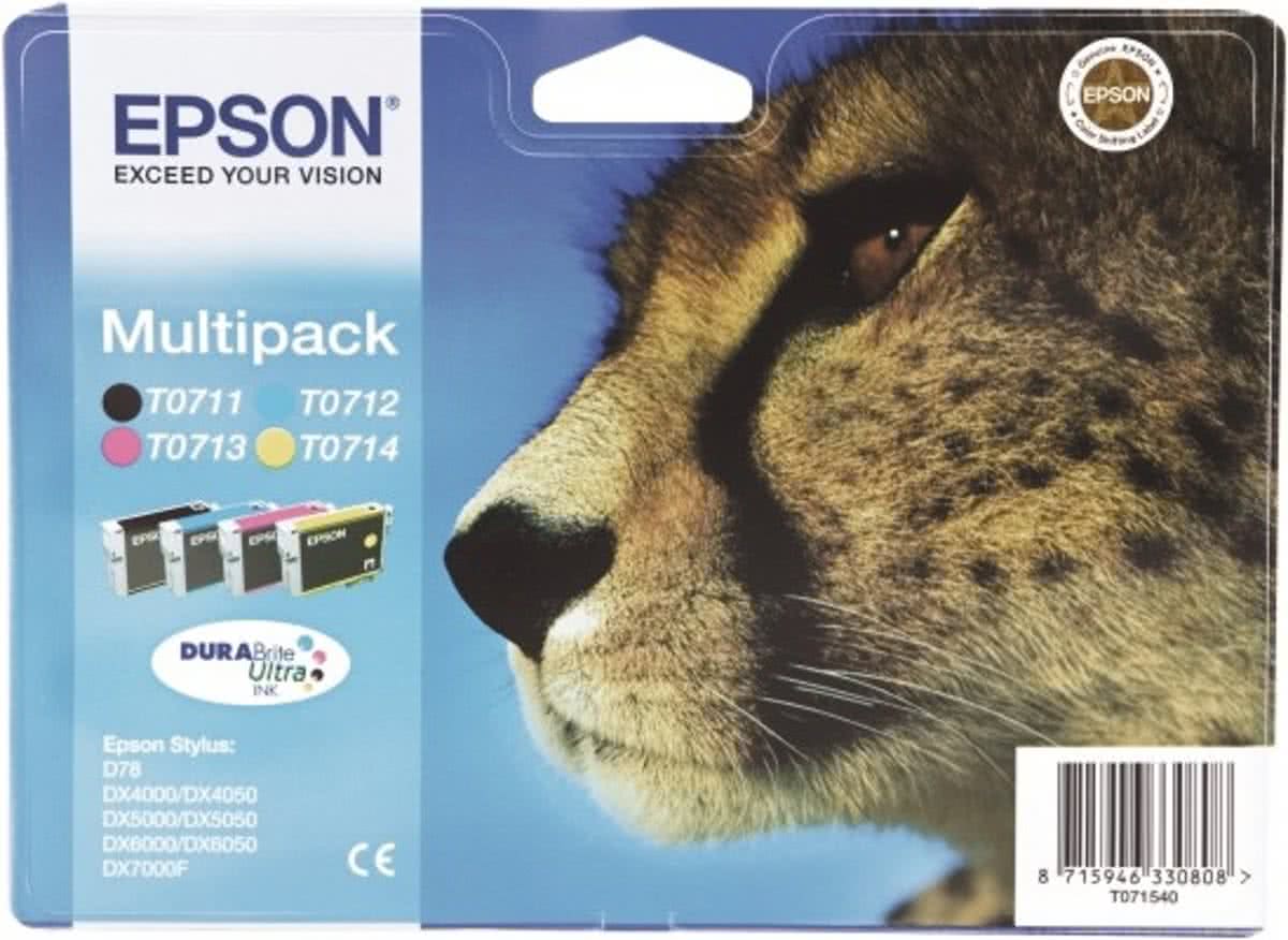 Epson T0715 - Inktcartridge / Multipack